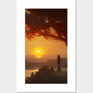 Sunset or Sunrise? Posters and Art